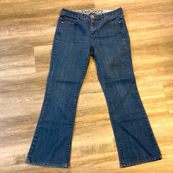 Calvin Klein Boot Cut Shape Jeans - Picture 3 of 8